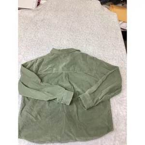 Alpine Design Womens Olive Haze Corduroy Shirt Organic Cotton ADW24301 M thumbnail 4