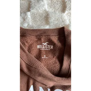 Hollister LA Crewneck Sweatshirt Brown‎ Womens Small Graphic Casual Pullover thumbnail 3