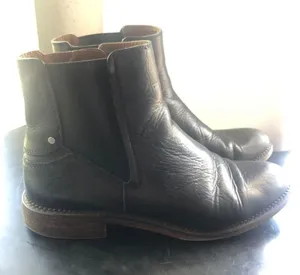 Franco Sarto Leather Western Women’s 8.5 Boho Cowgirl Festival Party Low Boots thumbnail 2
