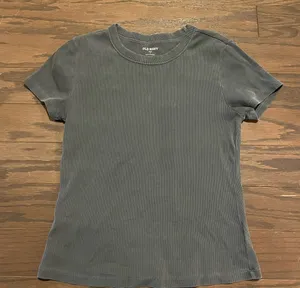 Old Navy Women's Charcoal Short Sleeve Tee thumbnail 1