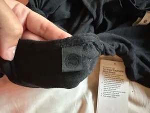 Lululemon Black Tie Short Sleeve Top thumbnail 4
