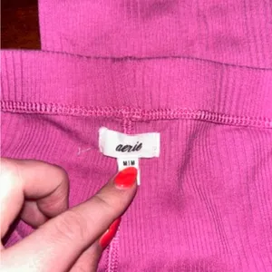 Aerie Ribbed Flare Pants thumbnail 2
