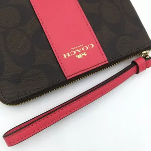 Coach authentic leather signature small wristlet- New thumbnail 7