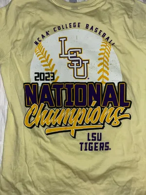LSU 2023 Baseball Championship T-Shirt thumbnail 4