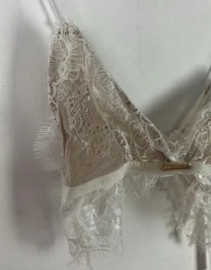 NWT STYLESTALKER Mellina Bra Lace White Size Medium M NEW thumbnail 3