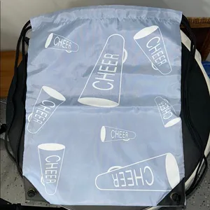 Backpack with CHEER MEGAPHONE design Blue thumbnail 1