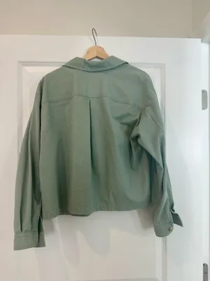 Other & Stories Utility Light Sage Green Jacket thumbnail 2