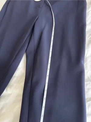 St. John’s Women’s Classic Navy Straight Leg Dress Pants Work US 4 business chic thumbnail 11