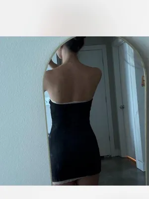White Fox Lana strapless Mini Dress thumbnail 6