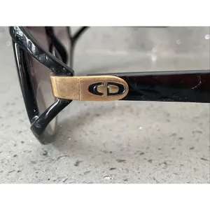 Christian Dior 2320-90 Eyeglasses Frames ONLY black oversized Made In Germany thumbnail 4