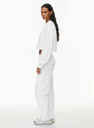 Aritzia TNA Terry Fleece Perfect Cropped Sweatshirt thumbnail 2