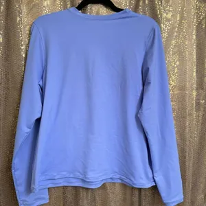 SKIMS Periwinkle Pastel Purple Long Sleeve Swim Rash Guard Top 2X thumbnail 2