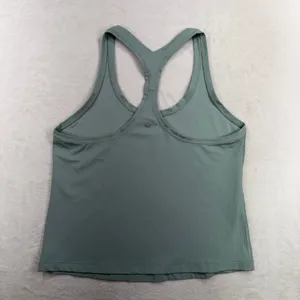 Lululemon 12 Cool Racerback Tank Top Shorter Length Nulu Tidewater Teal Active thumbnail 5
