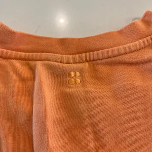 Sweaty Betty‎ After Class Crop Sweatshirt Orange Size Small 4-6 thumbnail 5