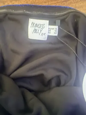 Princess Polly Dress Mini Blue thumbnail 5