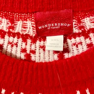 Wondershop Target Red Snow Days Fair Isle Christmas Sweater Womens XXL NWT thumbnail 5