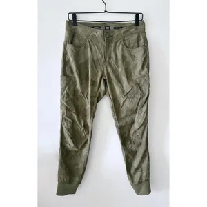 PRANA Halle Jogger II Camo Sage Green Hiking Cargo ReZion Pants Womens 4 Reg thumbnail 2
