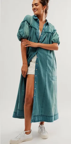 Free people on the road maxi dress thumbnail 1