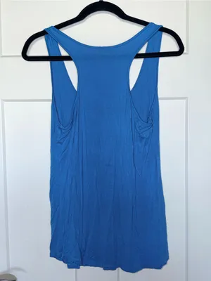 Bright Teal Sand and Mascara Tank thumbnail 2