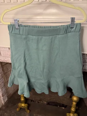 FP Beach Free People Seafoam Green Circle Skirt Flowy Casual Pull On Medium thumbnail 2