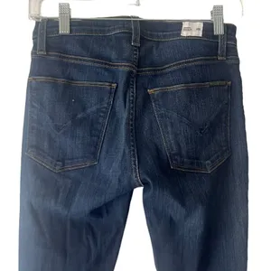 Hudson Women's Size 25 Dark Wash Midrise Natalie Super Skinny Jeans‎ thumbnail 2