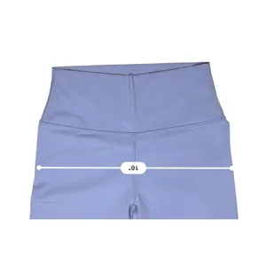CRZ Yoga Blue Butterbreeze Biker Shorts SMALL 6" Inseam Fast Drying High Waisted thumbnail 9