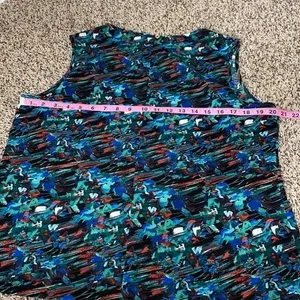 Tahari Arthur s Levine women’s large sleeveless blouse‎ thumbnail 5
