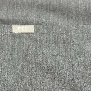 FIGS Catarina One-Pocket Scrub Top Graphite Size Large Medical Healthcare Nurse‎ thumbnail 5