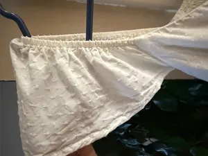 Hollister White Ruffle Strap Tie-Front Peplum Camisole thumbnail 3