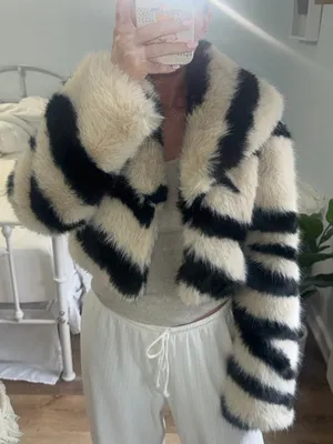 Avec Les Filles Faux Fur Jacket thumbnail 1