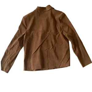 Briggs Vegan Suede Jacket Brown Size M thumbnail 8