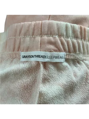 Grayson Threads Pink Tie Dye Heart Sleep Shirt and Shorts Medium thumbnail 7