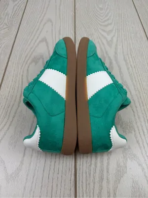 On 34th Women's Marinaa Low-Top Sneakers 5M Green Micro White Smooth $80 thumbnail 4