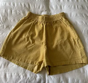 Yellow Vintage Shorts thumbnail 1