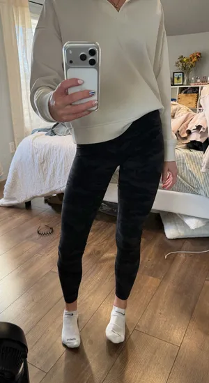 amazon black camo leggings thumbnail 1