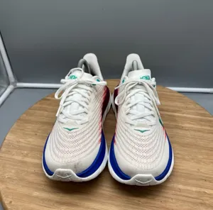 Hoka One One Mach 5 Women's Size 8.5 D White Flame Running Shoes White thumbnail 4