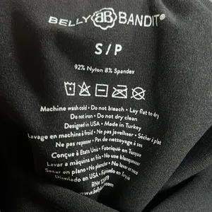 Belly Bandit Nylon Spandex High Waisted Black Leggings size small thumbnail 3