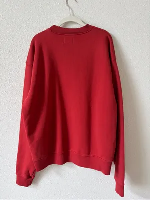 LDMA All Day Crew & All Day Straight Leg Sweats Poppy Size Medium Loungewear thumbnail 4