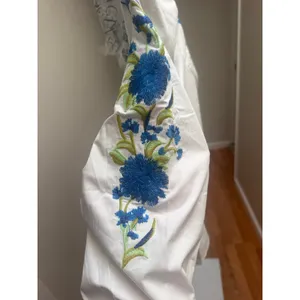 NEW Tuckernuck Hyacinth House Bluebell Embroidery Thalia Blouse Size XXS thumbnail 9