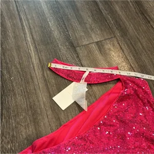 Grace Karin Hot Pink Sequenced Halter Top Size XL (NWOT) thumbnail 7
