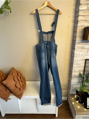 EDYSON‎ Denim Overalls Blue Size 30 thumbnail 2