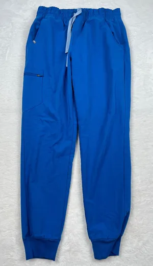 FIGS Limited Style High Waisted Zamora Joggers Royal Blue Women’s Medium thumbnail 1