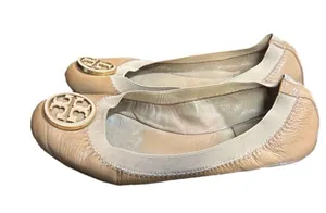 Tory Burch Neutrals ‘Caroline Naplak’ Ballet Flat Size 6 thumbnail 3