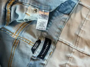 Distressed Blue Aeropostale Denim Shorts thumbnail 3