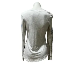 Nike Women's New York Yankees Long Sleeve T-Shirt White Size M thumbnail 4