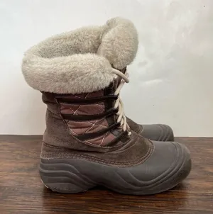 Columbia Sierra Summette 2 Quilted Outdoor Winter Snow Boots Brown Size 7.5 thumbnail 2