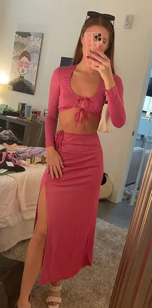 Revolve PINK 2 Piece Set thumbnail 4