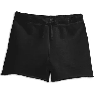 Frank & Eileen Pearl Favorite Sweatshorts Black Cotton Raw Hem LAB635TF thumbnail 2
