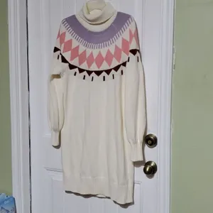 Free Assembly Jersey Dress Size L Pink Size L thumbnail 2