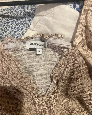 Boutique Cropped Long Sleeve Top thumbnail 2
